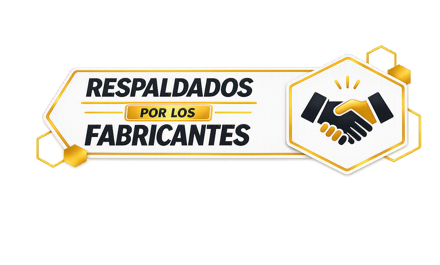 Respaldados por fabricantes